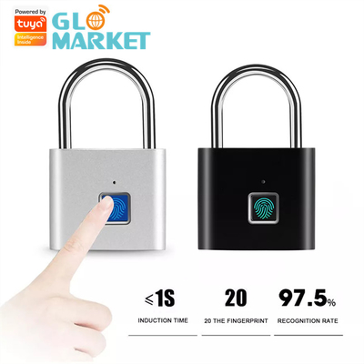Điều khiển ứng dụng Tuya Ổ khóa vân tay thông minh Sạc USB không cần chìa khóa cho ngăn kéo vali cửa