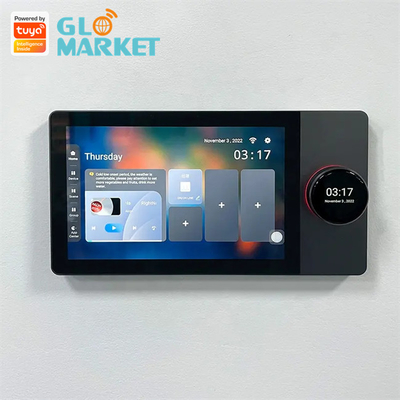 Tuya Bảng điều khiển thông minh Wifi 7 inch Đa chức năng BLE Music Wall Cổng Zigbee thông minh