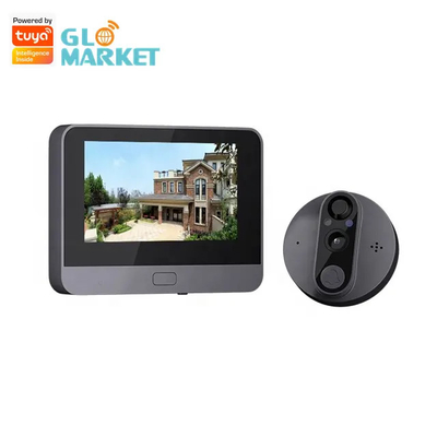 Camera quan sát cửa kỹ thuật số thông minh Tuya Màn hình 4,3 inch Camera chuông cửa cảm biến chuyển động
