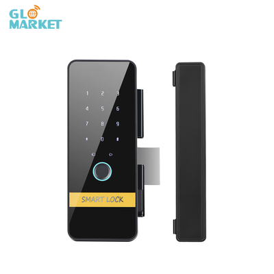 Glomarket Smart Tuya Glass Door Lock Fingerprint Password Remote Unlock Virtual Password Anti-Peep Function Khóa mặt 3D