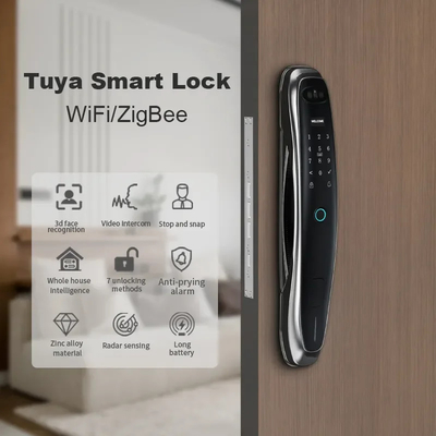 Khóa dấu vân tay nhận dạng khuôn mặt thông minh để mở khóa từ xa APP di động