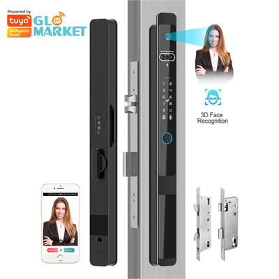 Glomarket Tuya 3d Face Cerradura Intelligente Máy ảnh Wifi điện tự động Dấu vân tay Khóa cửa thông minh kỹ thuật số