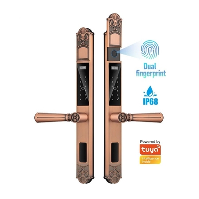 Glomarket Courtyard Villa Gate Lock An ninh cao chống nước thông minh hai dấu vân tay mật khẩu khóa thông minh