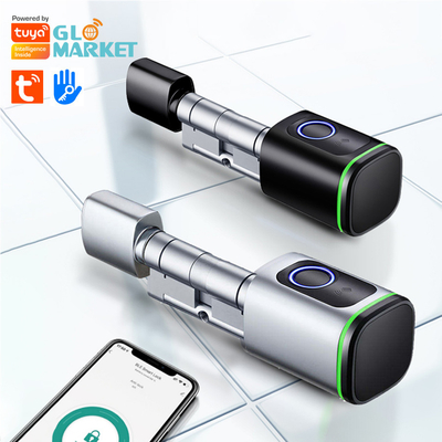 Glomarket Home Smart Door Lock Ttlock Khóa ngón tay thông minh Khóa thẻ mở khóa Chất có thể điều chỉnh Đàn Euro Smart Lock Tuya App Khóa cửa