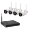 Bảo mật 4/8 kênh Hệ thống camera quan sát không dây NVR Smart Home 1080P với Google Alexa