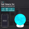 Bàn đèn LED WiFi thông minh Glomarket Đèn mặt trăng in 3D Tuya