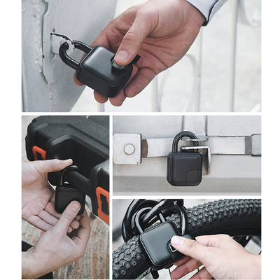 Hợp kim kẽm Ổ khóa thông minh Tuya Sạc USB Ổ khóa vân tay cho tủ cửa túi