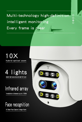 Camera báo động an ninh WiFi Phát hiện chuyển động video Camera chống nước ngoài trời không dây