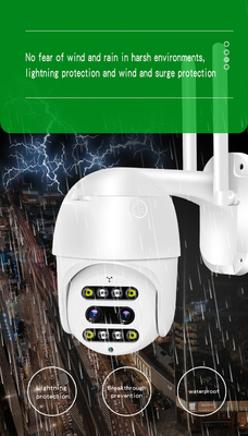 Camera báo động an ninh WiFi Phát hiện chuyển động video Camera chống nước ngoài trời không dây