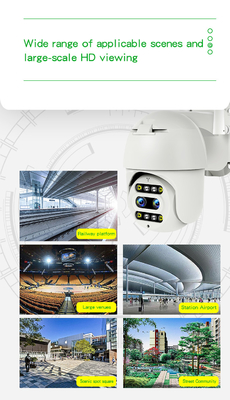 Camera báo động an ninh WiFi Phát hiện chuyển động video Camera chống nước ngoài trời không dây