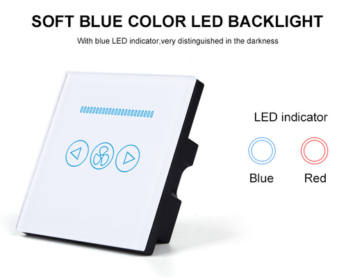 Glomarket Tuya WiFi Smart Wall Switch Điều khiển từ xa cho quạt trần / đèn LED