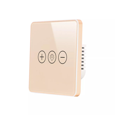 Glomarket Tuya Wifi Công tắc điều chỉnh độ sáng thông minh bằng giọng nói Bảng điều khiển từ xa bằng kính