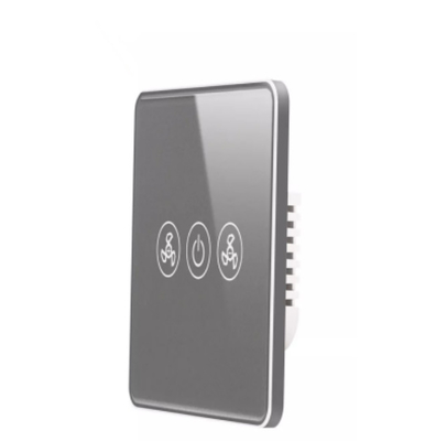 Quạt treo tường tiêu chuẩn Hoa Kỳ Công tắc từ xa Tuya Smart Wifi APP Control Chảo kính cường lực