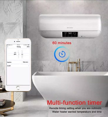 Công tắc máy nước nóng thông minh Wifi Tuya Nút cảm ứng bằng kính Điều khiển ứng dụng/Điều khiển bằng giọng nói