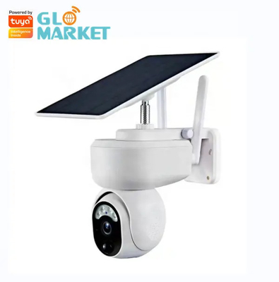 Camera năng lượng mặt trời thông minh Wifi 2MP An ninh ngoài trời Camera PTZ chống nước công suất thấp