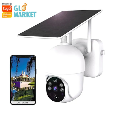 Camera thông minh năng lượng mặt trời Tuya 1080P HD Liên lạc thoại hai chiều Camera phát hiện chuyển động PIR