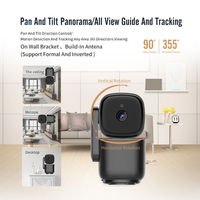Camera thông minh Wifi 2.4G 5G Tầm nhìn ban đêm trong nhà Camera an ninh nhà thông minh liên lạc một chiều