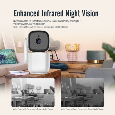 Camera thông minh Wifi 2.4G 5G Tầm nhìn ban đêm trong nhà Camera an ninh nhà thông minh liên lạc một chiều