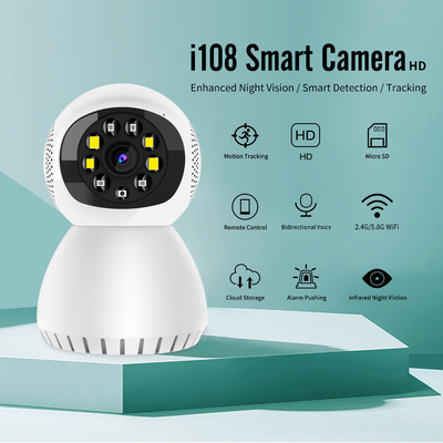 Camera mini thông minh Tuya trong nhà Wifi 2.4g / 5g Theo dõi phát hiện chuyển động Tầm nhìn ban đêm