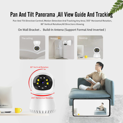 Camera mini thông minh Tuya trong nhà Wifi 2.4g / 5g Theo dõi phát hiện chuyển động Tầm nhìn ban đêm