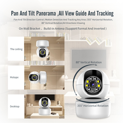 Camera thông minh tại nhà Tuya 1080p Camera IP không dây mạng 2.4G / 5G có tính năng phát hiện chuyển động