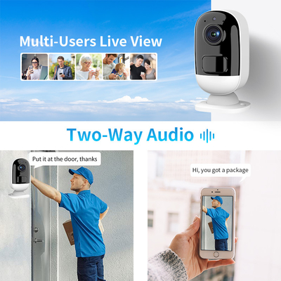 Camera thông minh 3MP Tuya Wifi Hệ thống giám sát giám sát trẻ em không dây Camera