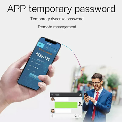 Smart Tuya Wifi Glass Khóa cửa thông minh Vân tay Bàn phím kỹ thuật số Khóa mật khẩu