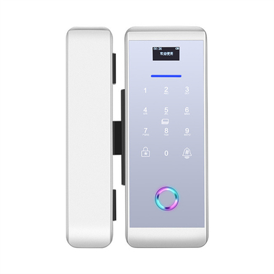 Smart Tuya Wifi Glass Khóa cửa thông minh với mật khẩu bàn phím kỹ thuật số vân tay