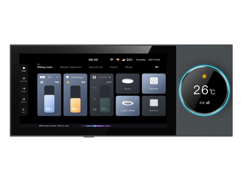 Trung tâm điều khiển nhà thông minh Glomarket Màn hình cảm ứng 6 inch Tuya Zigbee Gateway