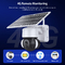 Đèn chiếu sáng năng lượng mặt trời thông minh PTZ Camera 4G / Wifi Ubox 4MP IR / Color Night Version
