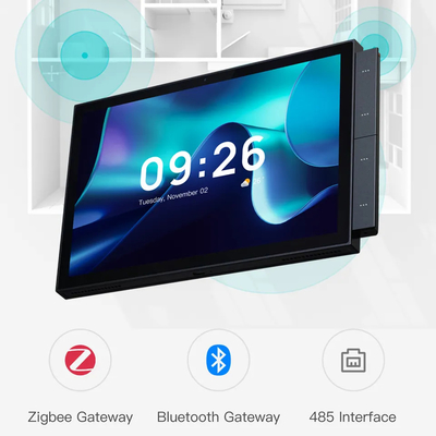 USB FHD Smart Home màn hình cảm ứng bảng điều khiển được xây dựng trong Zigbee Ble Gateway