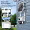 Glomarket Ubox đèn pha ống kính kép pin mặt trời PTZ Camera 6MP Smart Wifi 4G Camera PTZ An ninh