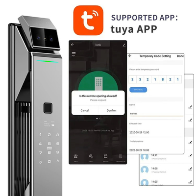 Glomarket Tuya Security Khóa thông minh hoàn toàn tự động Khóa nhận diện khuôn mặt 3D