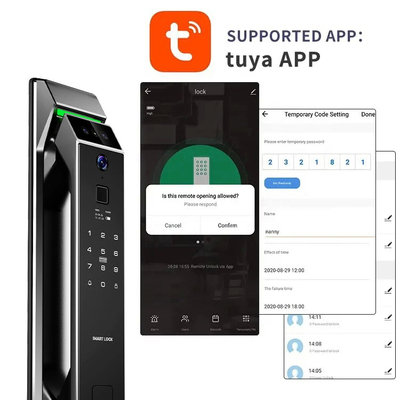 Glomarket 3d nhận dạng khuôn mặt dấu vân tay Tuya Wifi Digital Smart Lock