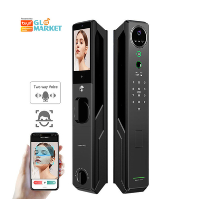 Khóa nhận dạng khuôn mặt thông minh nặng Tuya Smart intercom thị giác
