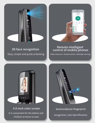 Nhận dạng khuôn mặt khóa thông minh hoàn toàn tự động Tuya Smart an toàn nhà