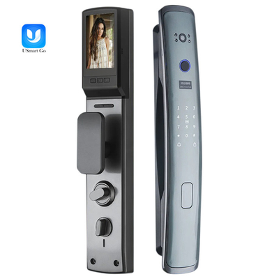 Glomarket Smart Tuya Wifi Khóa cửa Tự động báo động Dấu vân tay APP thông minh Chìa khóa mật khẩu kỹ thuật số An ninh khóa tự động
