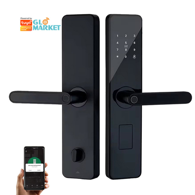 Glomarket Home Apartment Tuya Smart WiFi Khóa cửa kỹ thuật số Điện thoại APP điều khiển từ xa An ninh Ánh tay Khóa cửa thông minh