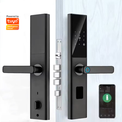 Glomarket Tuya Smart WiFi Mã khóa cửa kỹ thuật số RFID Thẻ IC Ứng dụng điện thoại thông minh mở khóa dấu vân tay sinh trắc học Khóa thông minh