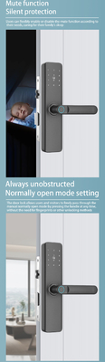 Glomarket Căn hộ phòng khóa vân tay Smart Door Lock Ble Password Keyless App Control Khóa cửa kỹ thuật số