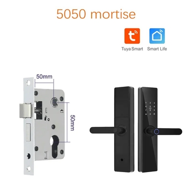 Glomarket Tuya TTlock Ánh tay kỹ thuật số mật khẩu Căn hộ Phòng nhà Phòng an ninh Cerraduras Intelligentes Khóa cửa gỗ thông minh