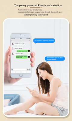 Glomarket Smart Tuya Khóa cửa chống nước Khóa cửa trượt dấu vân tay Mật khẩu Bàn tay điều khiển từ xa Khóa thông minh điện tử