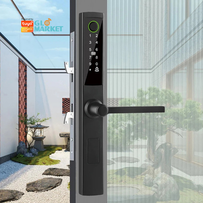 Glomarket Bridge Broken Smart Lock Chiếc khóa thông minh cao cấp Nhất minh Sữa kẽm hợp kim Tuya Wifi Dấu vân tay Khóa cửa chống nước