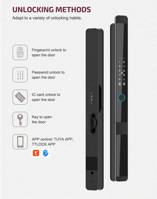 Glomarket Security Cerradura Intelligente Security Home Tự động Điện Wifi Ách vân tay kỹ thuật số Tuya Khóa cửa thông minh