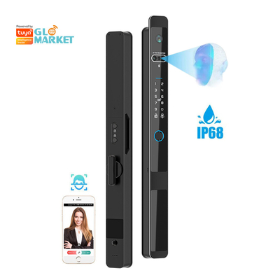 Glomarket Tuya 3d Face Cerradura Intelligente Máy ảnh Wifi điện tự động Dấu vân tay Khóa cửa thông minh kỹ thuật số