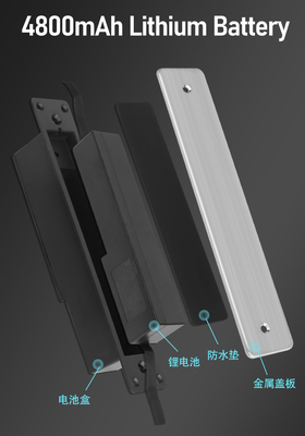 Glomarket Courtyard Villa Gate Lock An ninh cao chống nước thông minh hai dấu vân tay mật khẩu khóa thông minh