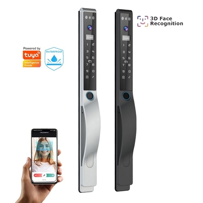 Glomarket ngoài trời Điện không chìa khóa nhận dạng khuôn mặt 3D Tuya Mã thông báo kỹ thuật số Khóa cửa Khóa không thấm nước Khóa thông minh dấu vân tay