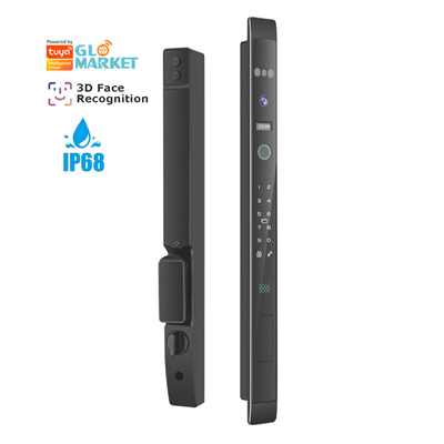 Glomarket Tự động 3d Face Smart Lock With Camera An ninh dấu vân tay sinh trắc cửa trượt Tuya Smart Door Lock