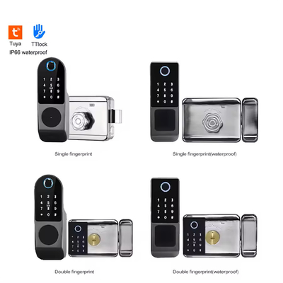 Glomarket Tuya chống nước TTLock kỹ thuật số mở khóa từ xa Khóa thông minh bằng dấu vân tay hai mặt