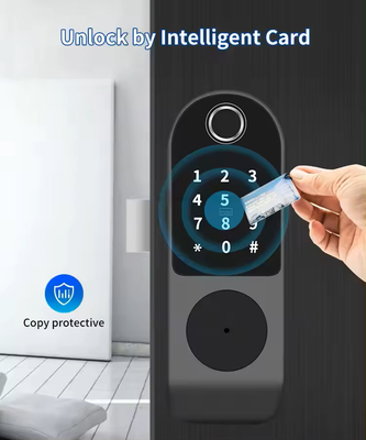 Glomarket Tuya chống nước TTLock kỹ thuật số mở khóa từ xa Khóa thông minh bằng dấu vân tay hai mặt